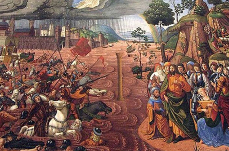 Chuyện Moses rẽ nước Biển Đỏ qua hội họa phương Tây