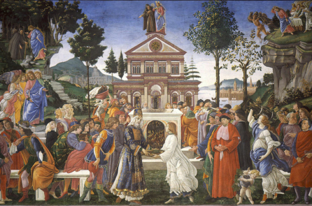 Chuyện chúa Jesus vượt qua cám dỗ của ác quỷ qua tranh Phục Hưng