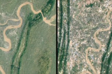 Google Timelapse quay lại quá trình xây dựng và phá hủy trên Trái Đất trong 32 năm