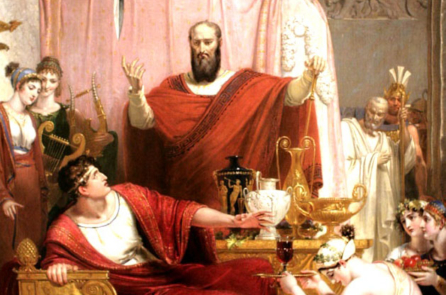 “Thanh gươm của Damocles” trong hội họa phương Tây