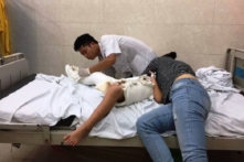 Vụ học sinh bị đâm gãy chân tại trường Nam Trung Yên: Không khởi tố hình sự lái xe taxi