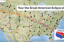 Ngày 21/8: Nhật thực toàn phần trăm năm mới gặp dường như chỉ dành cho nước Mỹ