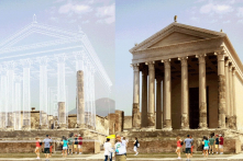 7 tấm ảnh động: Khôi phục các di chỉ nổi tiếng về 1 thời huy hoàng