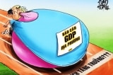 GDP biếm họa