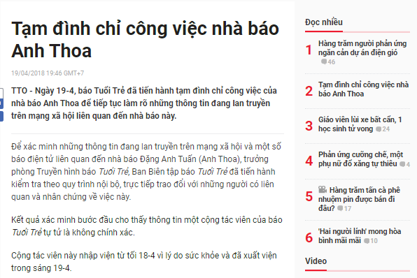 nhà báo Đặng Anh Tuấn