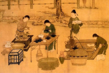 Thời Xuân Thu, trà từ gia vị trở thành thức uống