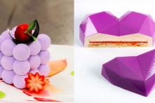 Những chiếc bánh ngọt hình học độc đáo của nữ nghệ nhân Ukraine