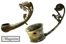 Những chiếc muôi đồng Đông Sơn được tạo dáng nghệ thuật