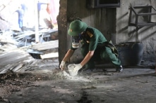 Binh chủng Hoá học tham gia xử lý ô nhiễm hóa chất vụ cháy Rạng Đông