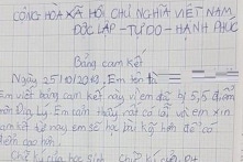Sở GD-ĐT TP.HCM lên tiếng vụ bắt học sinh viết cam kết vì điểm kém
