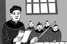 Vị Thám hoa được 2 làng xây trường, gánh lễ vật đến xin dạy học