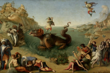 Người anh hùng Perseus giết thủy quái