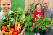 Dạy con những kỹ năng sống bổ ích thông qua hoạt động làm vườn