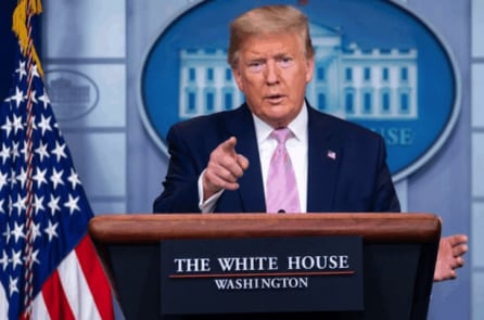 Một cuộc tranh cử giữa Donald Trump và Karl Marx