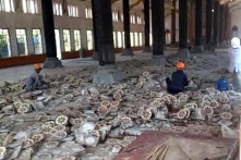 Tiếp tục tháo dỡ nhà thờ Bùi Chu