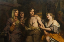 Hercules trong câu chuyện dụ ngôn về Đức hạnh và Lạc thú