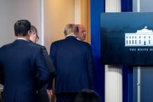 Họp báo của TT Trump bị gián đoạn do có tiếng súng bên ngoài Tòa Bạch Ốc