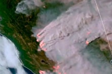 Nhìn từ vệ tinh, cháy rừng California hiện giống như cơn ác mộng
