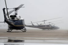 Trực thăng Air Force trong đội bay của TT Trump bị trúng đạn