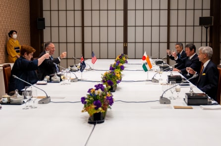 Ông Suga phát triển di sản ngoại giao ‘Bộ Tứ’ của ông Abe