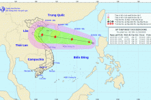 Vùng áp thấp nhiệt đới mới có khả năng phát triển thành bão