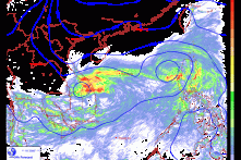 Bão số 6 hướng vào miền Trung