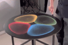 Nghệ nhân Nhật Bản “vẽ tranh cát” bằng âm thanh