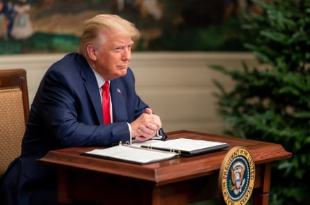 Tổng thống Trump dùng tổng tuyển cử để chơi ván cờ lớn?