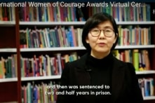 Luật sư nhân quyền TQ được giải ‘Phụ nữ dũng cảm quốc tế’ đã “mất tích”