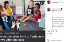 Thế giới đa sắc: Ngộ nghĩnh với cặp sinh đôi da đen, da trắng