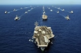 Mỹ triển khai tàu sân bay đến Biển Đông trước khả năng bà Pelosi thăm Đài Loan