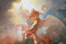 Bức “Thiên thần bắt trói quỷ Satan”: Không chỉ là cuộc chiến Thiên đàng