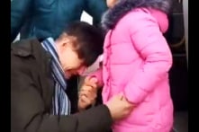 Video đẫm nước mắt của người cha Ukraine với cô con gái nhỏ