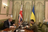 Boris Johnson và Zelensky