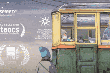 Khán giả học Pháp Luân Công sau khi xem phim tài liệu hoạt hình “Trường Xuân”