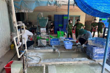 Đồng Nai: Xí nghiệp bóng đèn xả chất thải nguy hại ra môi trường