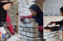 Bà mẹ đơn thân tự xây nhà vì không có tiền thuê thợ