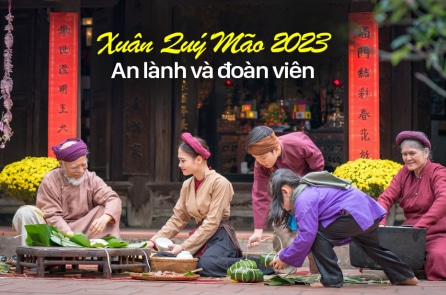 Mừng Xuân Quý Mão 2023 an lành và đoàn viên!