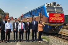 Đồng Nai: Đón chuyến tàu hỏa chở hàng đầu tiên từ TP Thanh Đảo (Trung Quốc)