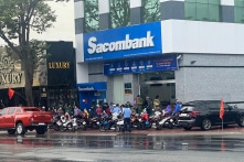 Vụ mất gần 47 tỷ đồng ở Sacombank Cam Ranh: Khách hàng muốn rút trước một nửa