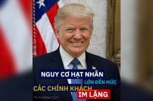 Cựu Tổng thống Trump: ‘Nguy cơ hạt nhân’ mới là đe dọa lớn nhất