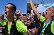 Người đàn ông khuyết tật 76% hoàn thành đường đua marathon với thành tích đáng nể