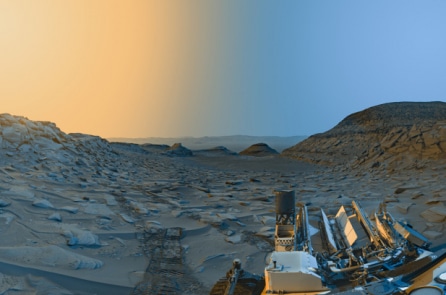 Robot NASA chụp ảnh sao Hỏa với độ chi tiết đáng kinh ngạc