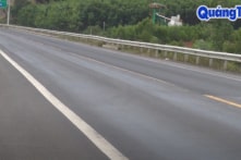 Cao tốc Cam Lộ – La Sơn đã bị sụt lún, “sống trâu” chỉ sau 6 tháng sử dụng