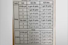 Vào lớp lúc 6h45, phụ huynh than khổ vì giờ học của con quá sớm