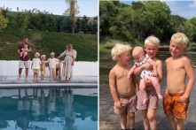 Bố làm gương dạy các con trai làm những việc đơn giản và yêu thương mẹ