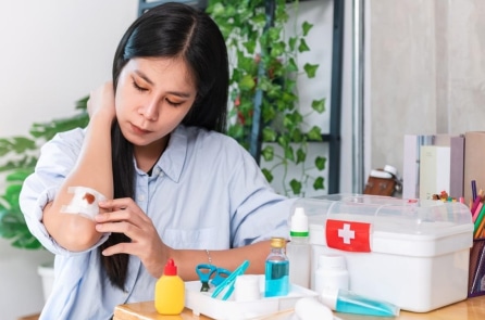 Cồn, iodophor, iốt, hydrogen peroxide…loại nào dùng điều trị vết thương tốt nhất?