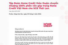 Ngân hàng lớn nhất Thái Lan dự chi hơn 21.000 tỷ đồng thâu tóm Home Credit VN