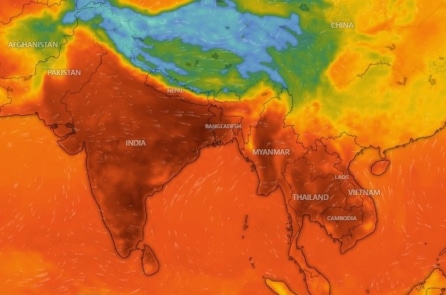 Nắng nóng kéo dài ở Đông Nam Á