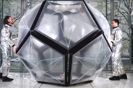 Các nhà nghiên cứu Mỹ thiết kế nhà ở tự lắp ráp trên Mặt Trăng